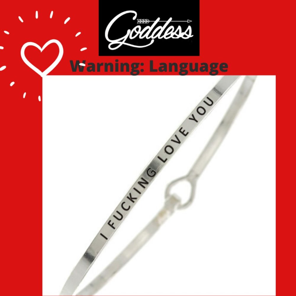 F Bomb of Love Bracelet